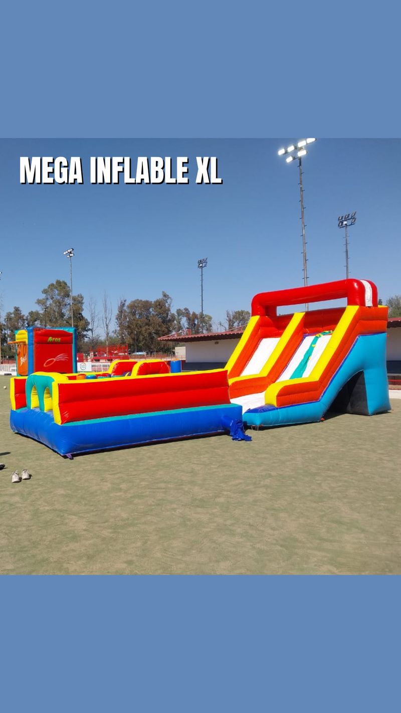 Megainflable XL: Carrera+Tob XL — alquiler en Córdoba
