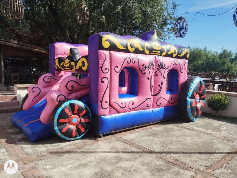 Carruaje Princesas 3x5 — alquiler en Córdoba