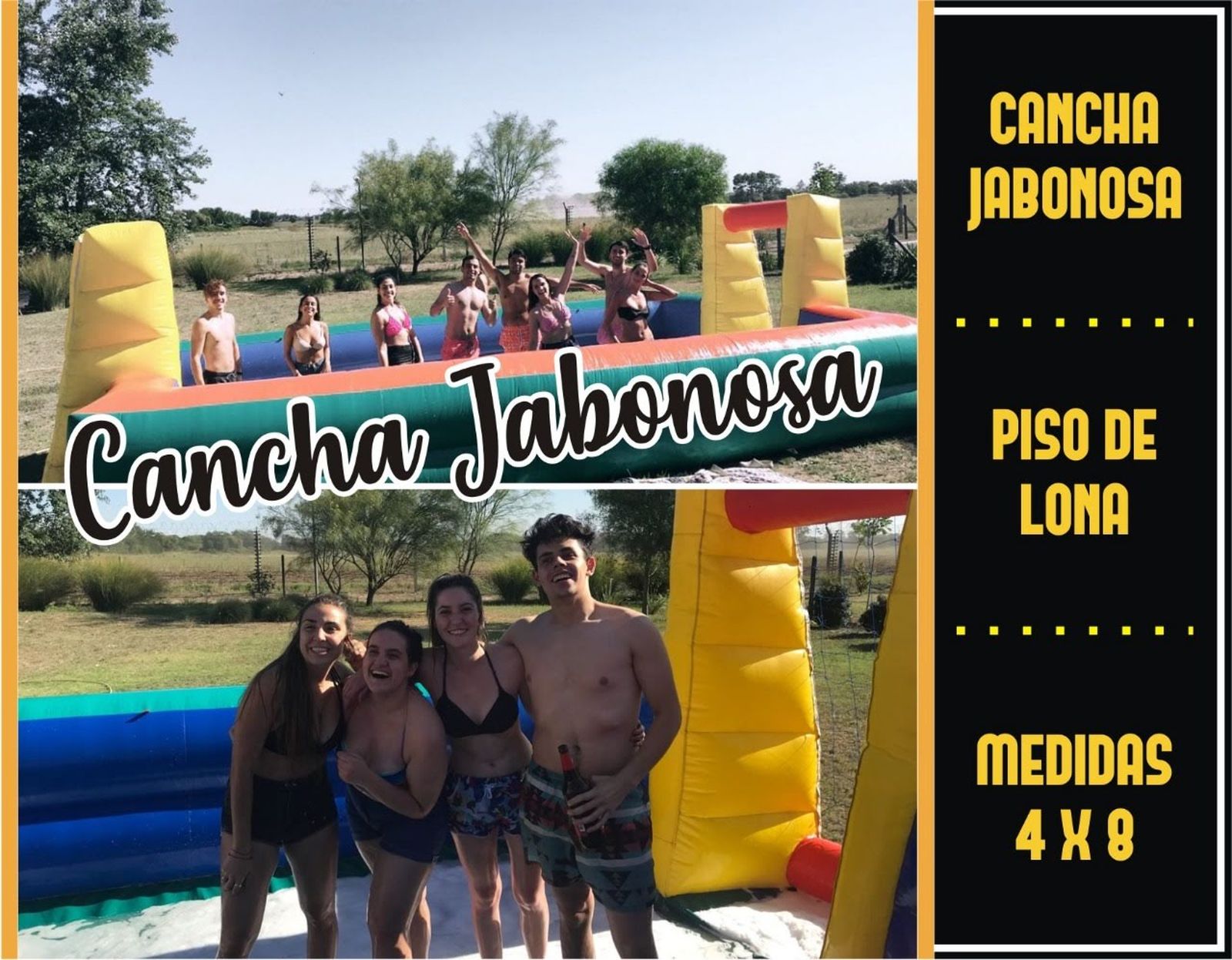 CANCHA JABONOSA 4x7 — alquiler en Córdoba