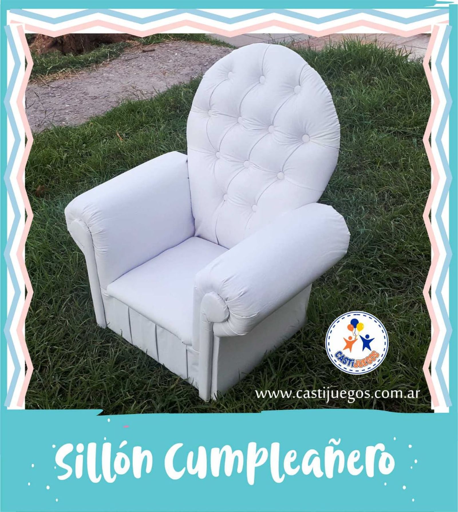 Sillón Cumpleañero — alquiler en Córdoba