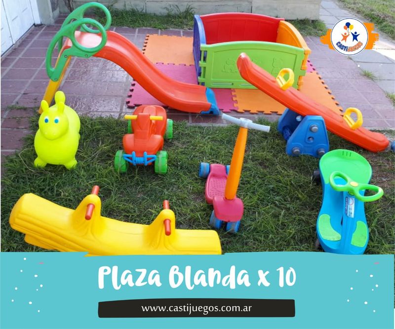 Plaza Blanda 10 Piezas — alquiler en Córdoba