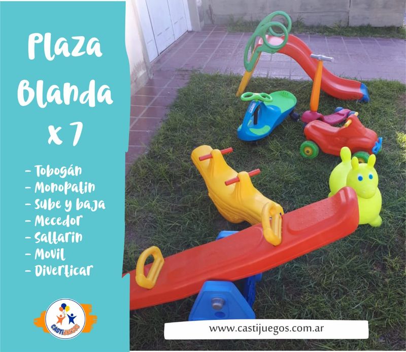 Plaza Blanda 7 Piezas — alquiler en Córdoba